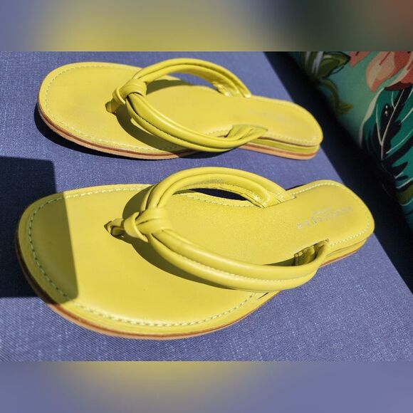 Apostrophe Women's beautiful leather sandals sz 7 Stylish Chic/ Comfy spring - Picture 11 of 13